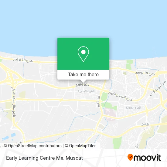 Early Learning Centre Me map