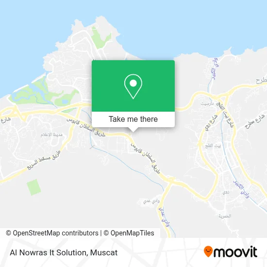 Al Nowras It Solution map