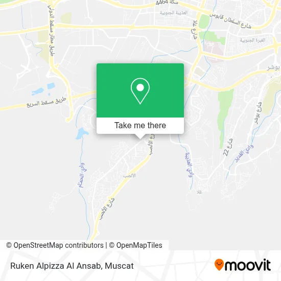 Ruken Alpizza Al Ansab map