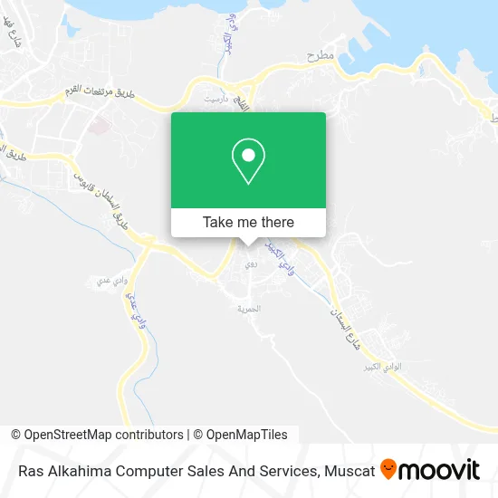 Ras Alkahima Computer Sales And Services map