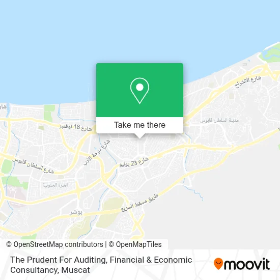 The Prudent For Auditing, Financial & Economic Consultancy map