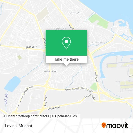 Lovisa map