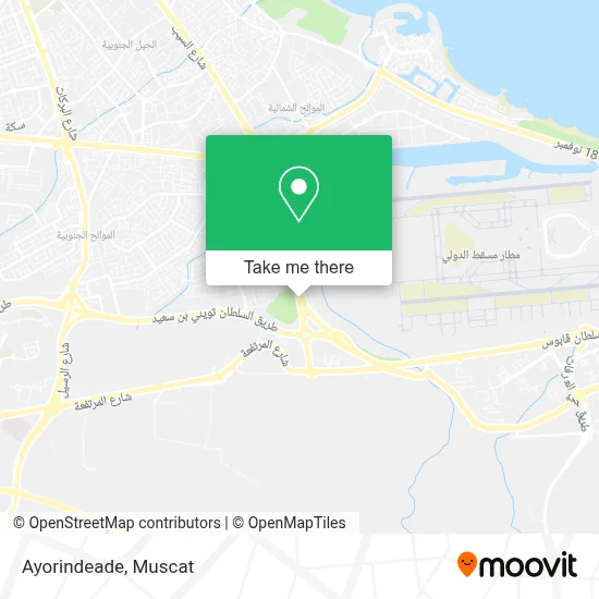 Ayorindeade map