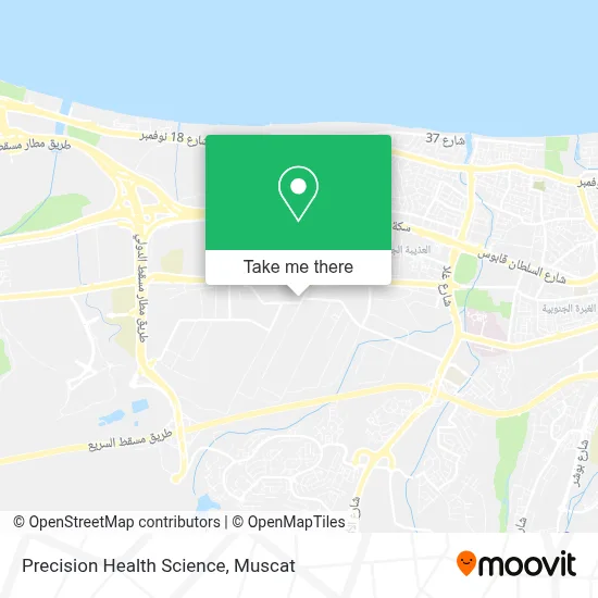 Precision Health Science map