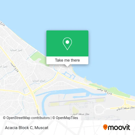 Acacia Block C map