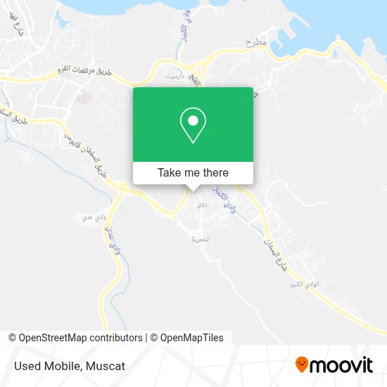 Used  Mobile map