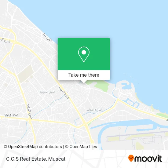 C.C.S Real Estate map