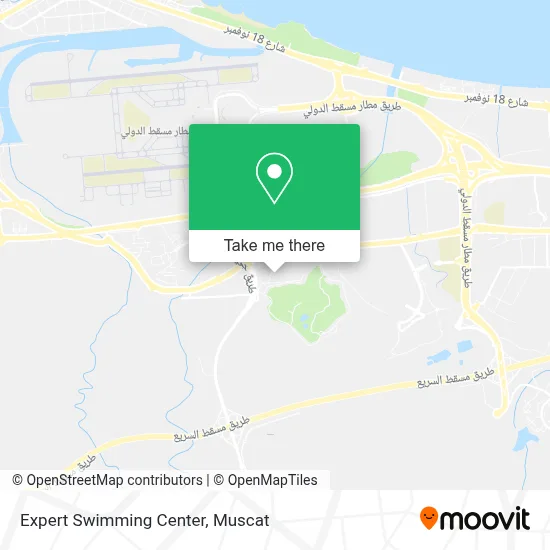 Expert Swimming Center map