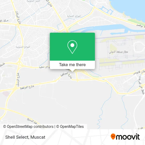 Shell Select map