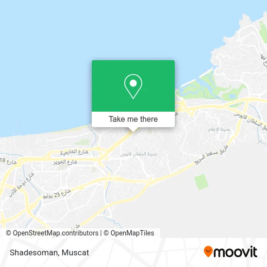 Shadesoman map