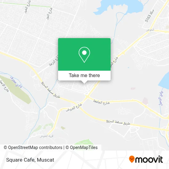 Square Cafe map