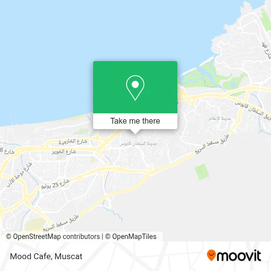 Mood Cafe map