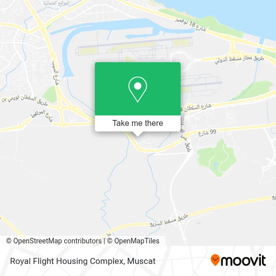 Royal Flight Housing Complex map