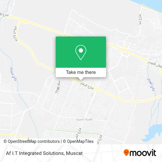 Af I.T Integrated Solutions map
