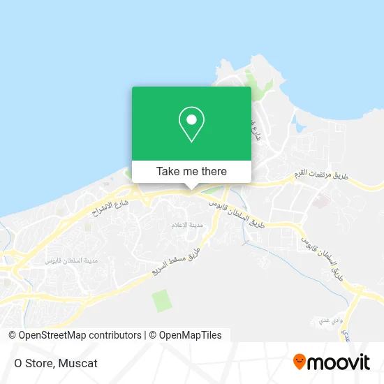O Store map