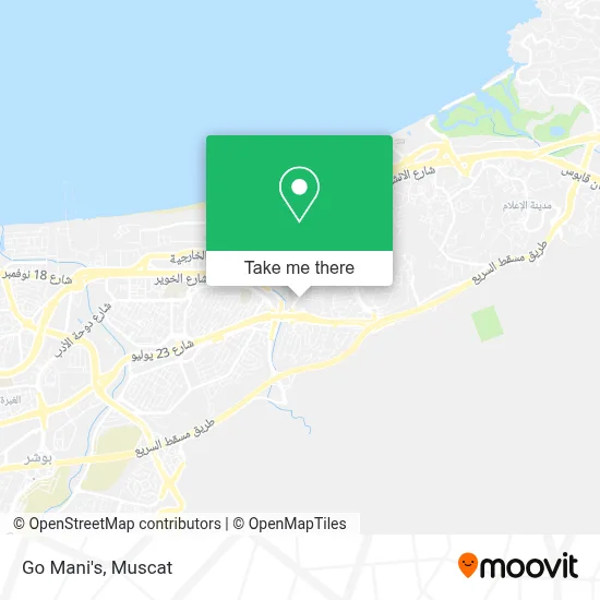 Go Mani's map