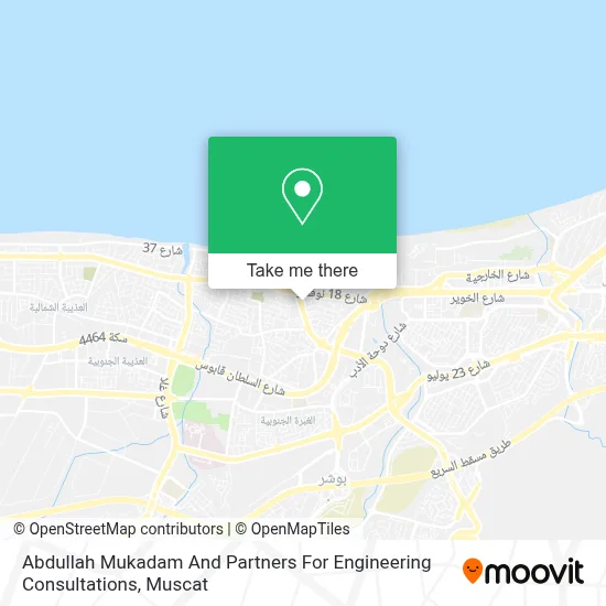 Abdullah Mukadam And Partners For Engineering Consultations map