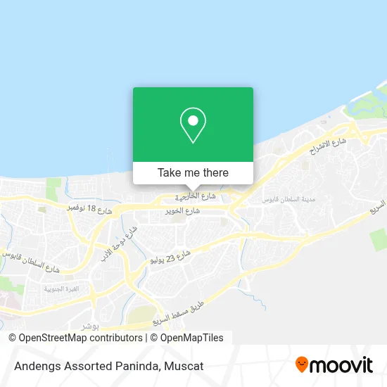 Andengs Assorted Paninda map