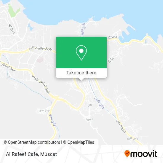 Al Rafeef Cafe map