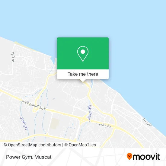 Power Gym map