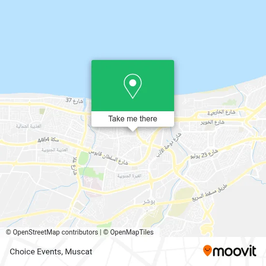 Choice Events map