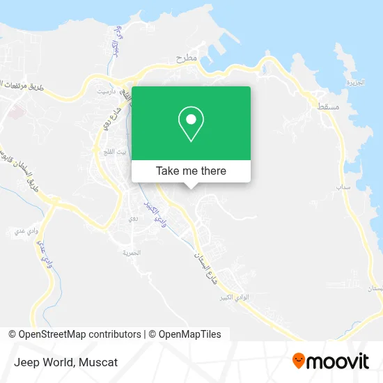 Jeep World map