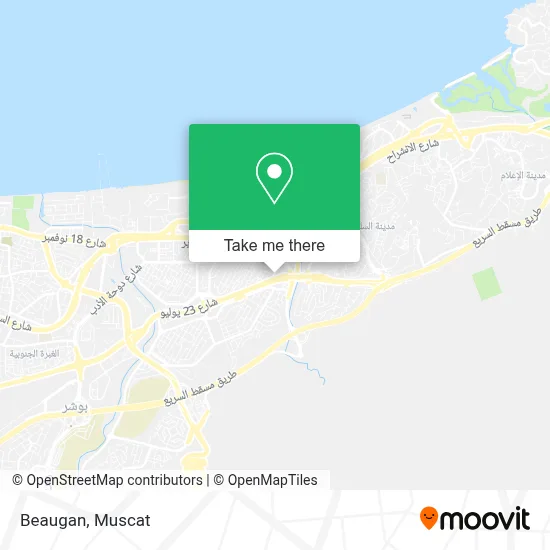 Beaugan map