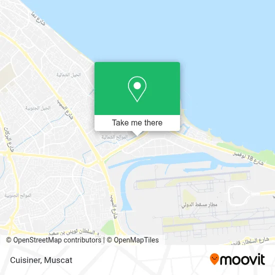 Cuisiner map
