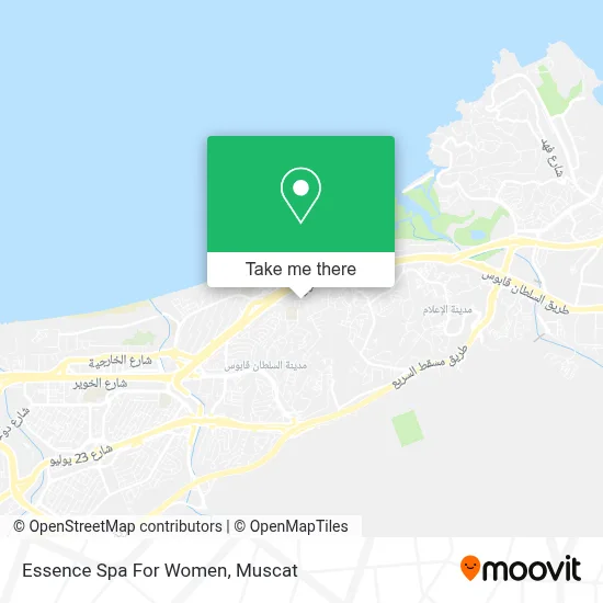 Essence Spa For Women map