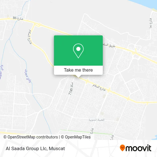 Al Saada Group Llc map