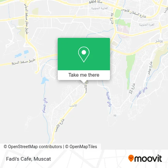 Fadi's Cafe map