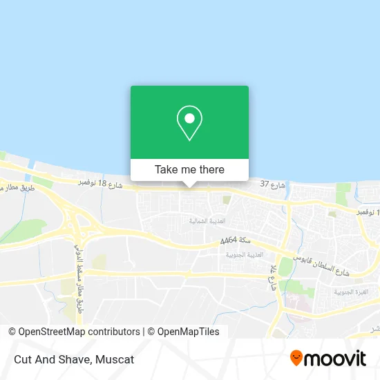 Cut And Shave map