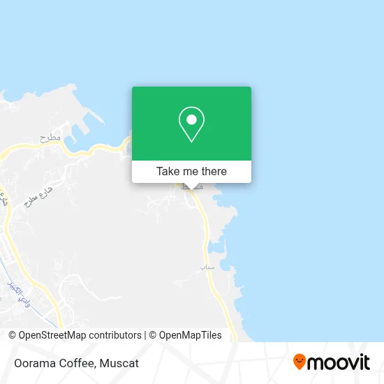 Oorama Coffee map