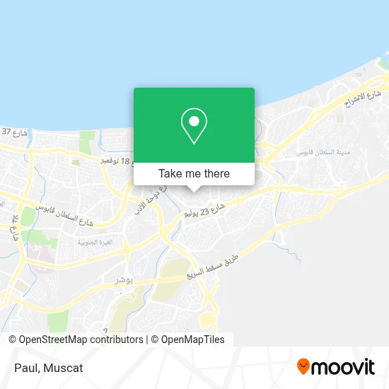 Paul map