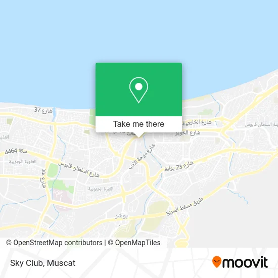 Sky Club map