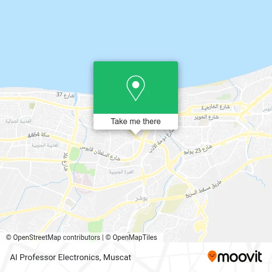 Al Professor Electronics map