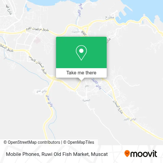 Mobile Phones, Ruwi Old Fish Market map