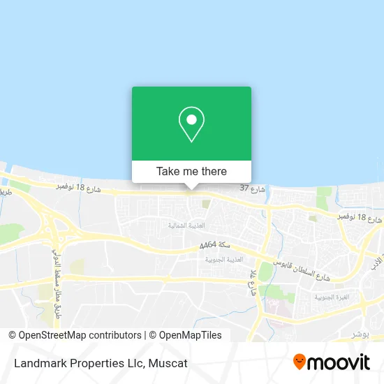 Landmark Properties Llc map