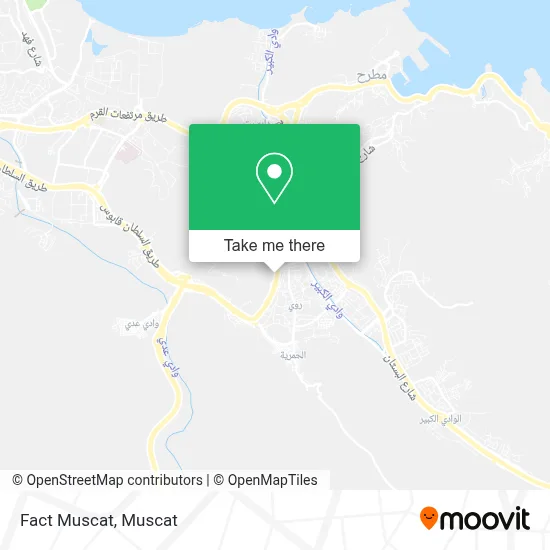 Fact Muscat map
