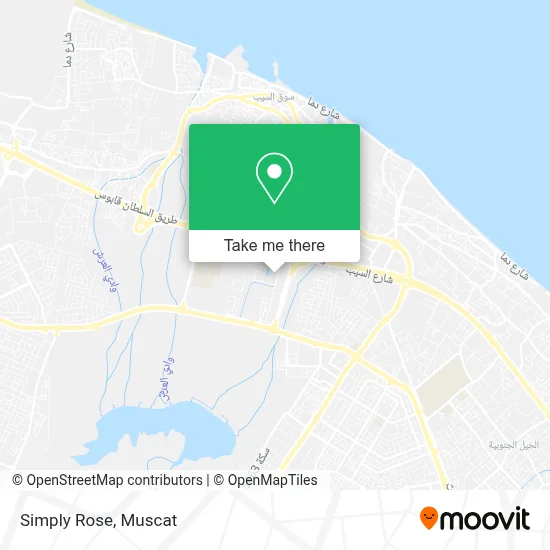 Simply Rose map