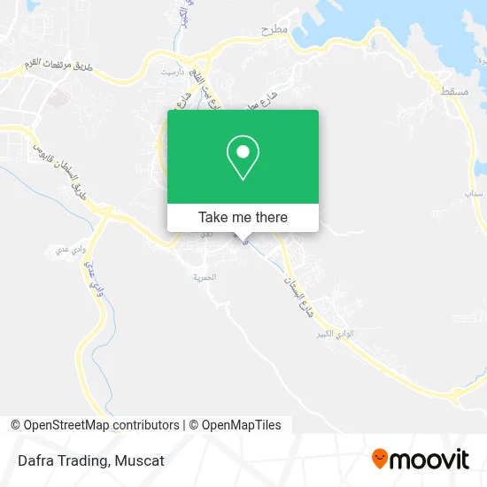 Dafra Trading map