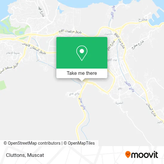 Cluttons map