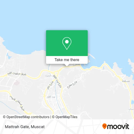 Mattrah Gate map