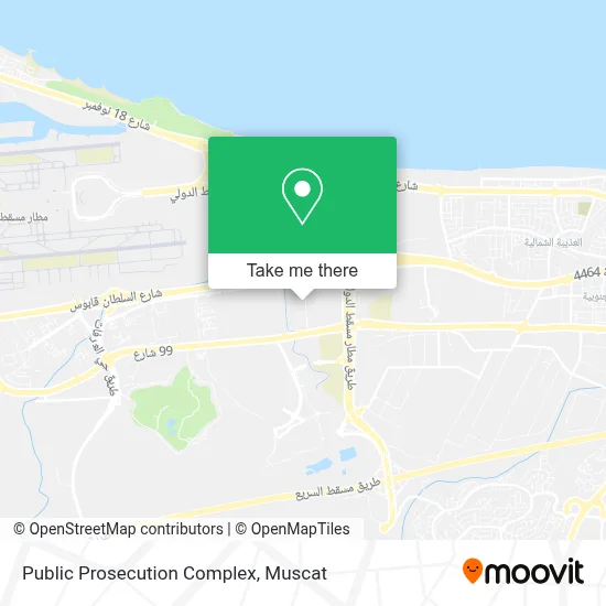 Public Prosecution Complex map