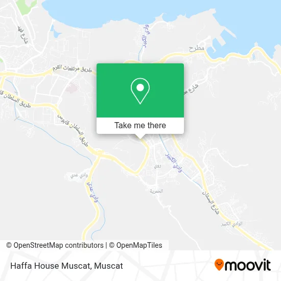 Haffa House Muscat map