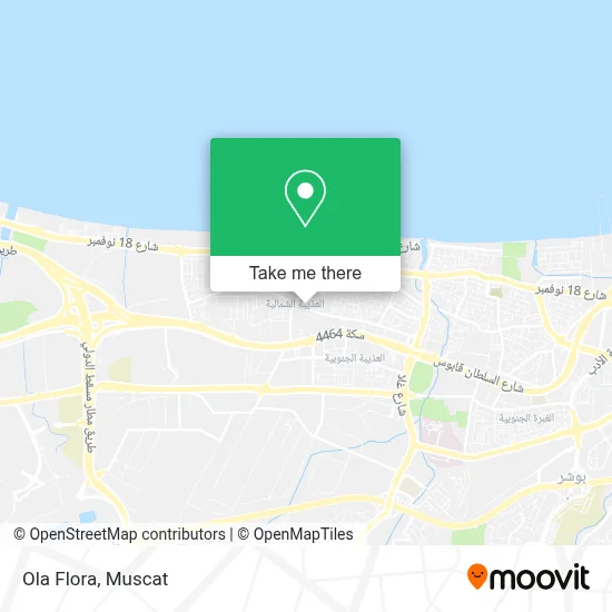 Ola Flora map