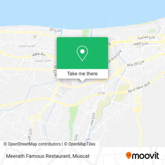 Meerath Famous Restaurant map