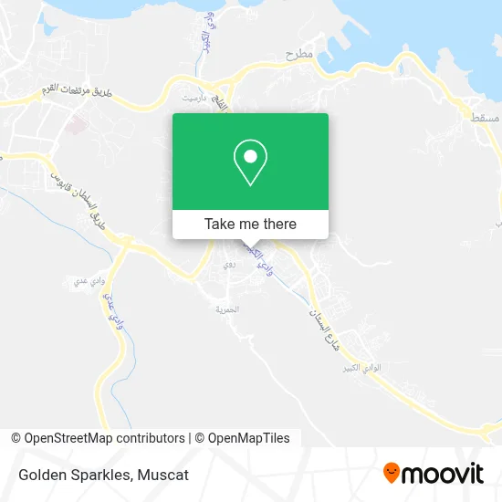 Golden Sparkles map