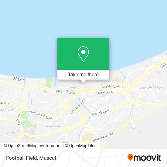 Football Field map
