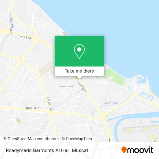 Readymade Garments Al Hail map
